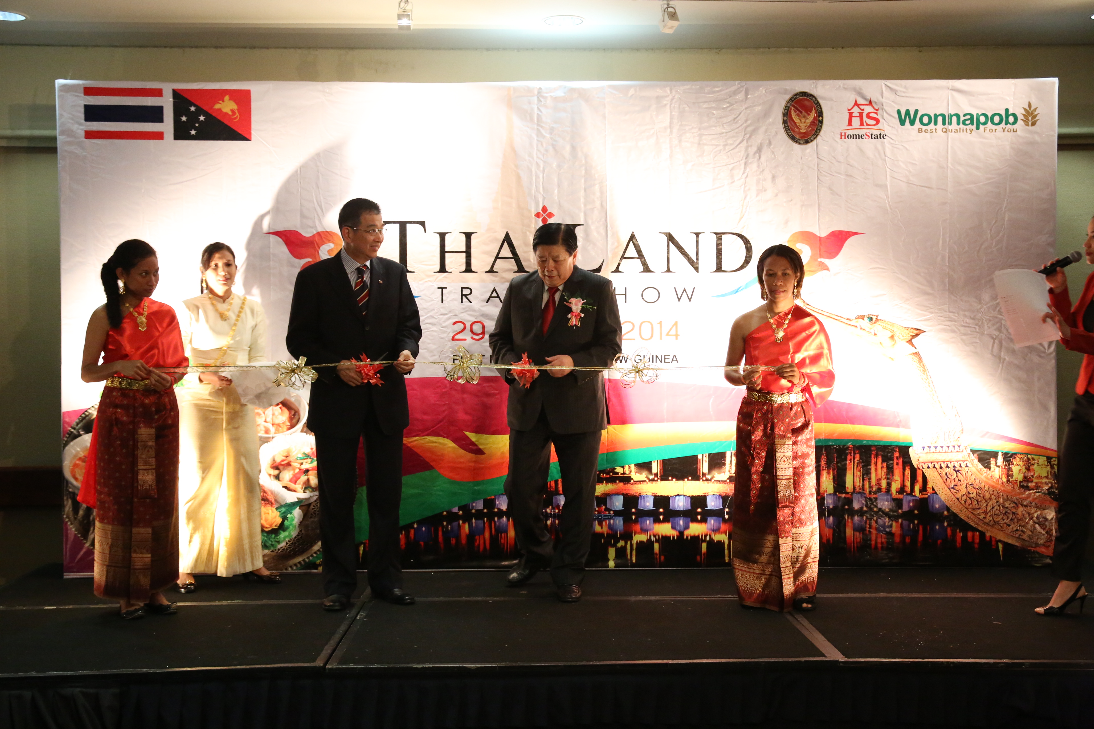 Thailand Trade Show 2014 of Papua New Guinea