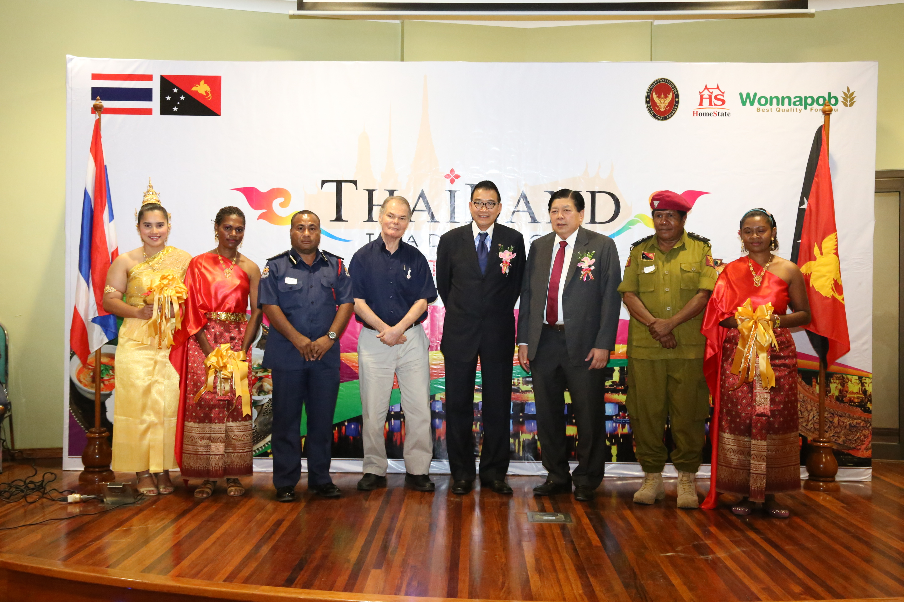Thailand Trade Show 2014 of Papua New Guinea